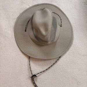 Swiss Tech Outdoor Ventilated Tan Safari Hat Sz L/XL